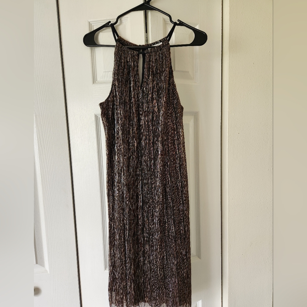 Women's London Times Sleeveless Short Evening Dress